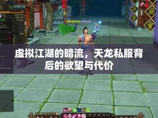 虚拟江湖的暗流，天龙私服背后的欲望与代价