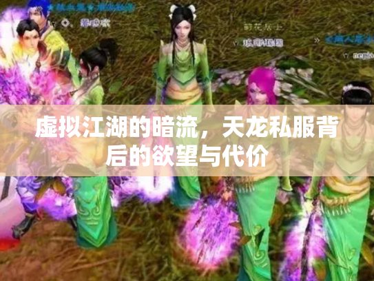 虚拟江湖的暗流，天龙私服背后的欲望与代价