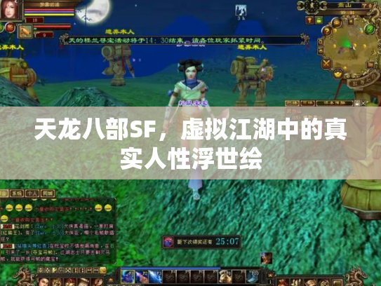 天龙八部SF，虚拟江湖中的真实人性浮世绘