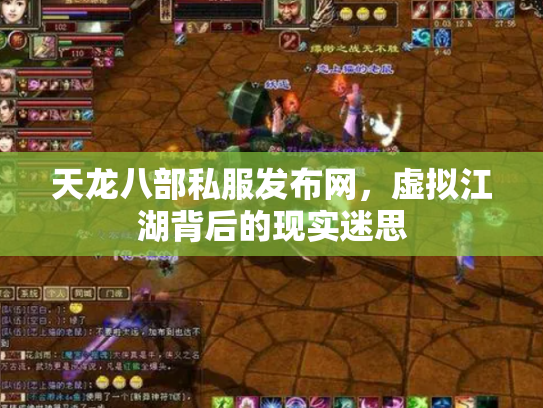 天龙八部私服发布网，虚拟江湖背后的现实迷思