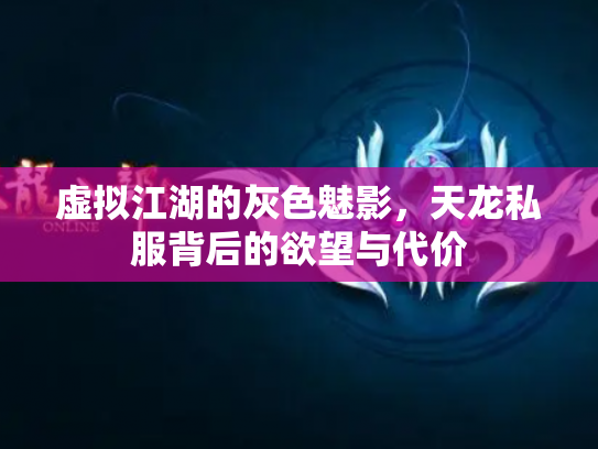 虚拟江湖的灰色魅影，天龙私服背后的欲望与代价