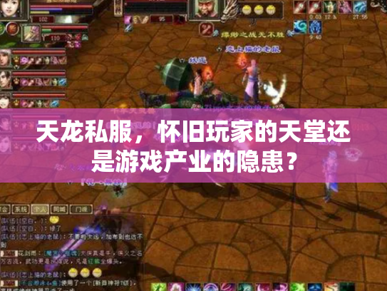 天龙私服，怀旧玩家的天堂还是游戏产业的隐患？
