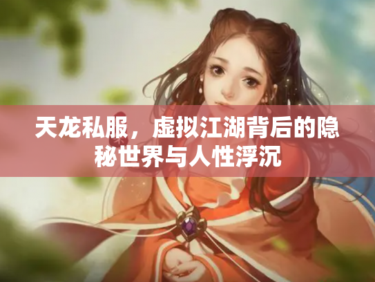 天龙私服，虚拟江湖背后的隐秘世界与人性浮沉