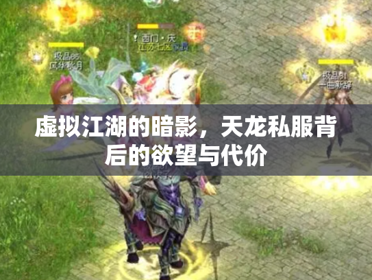 虚拟江湖的暗影，天龙私服背后的欲望与代价