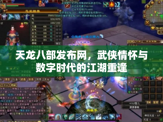 天龙八部发布网，武侠情怀与数字时代的江湖重逢