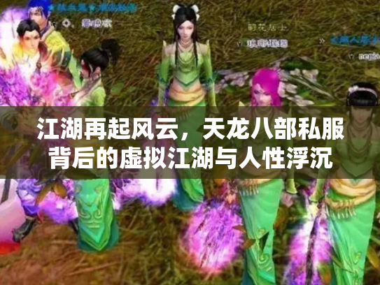 江湖再起风云，天龙八部私服背后的虚拟江湖与人性浮沉