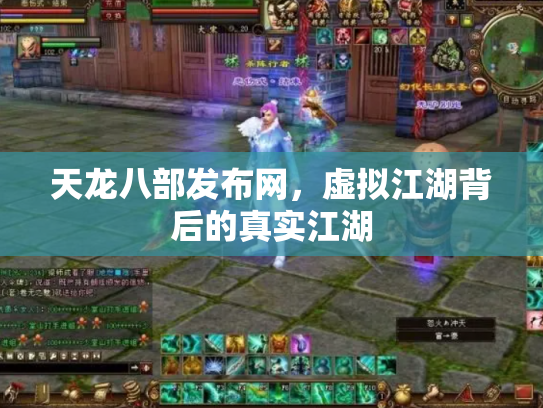 天龙八部发布网，虚拟江湖背后的真实江湖
