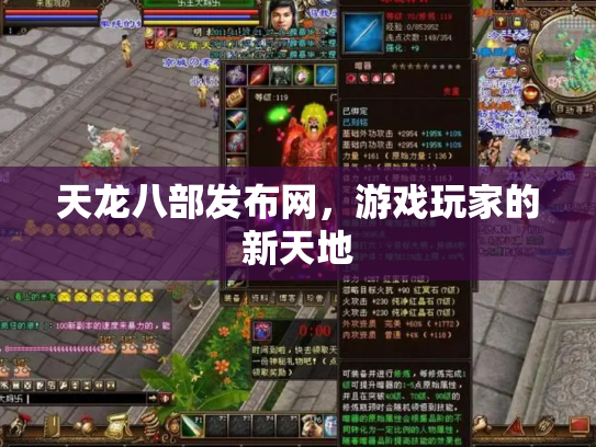 天龙八部发布网，游戏玩家的新天地