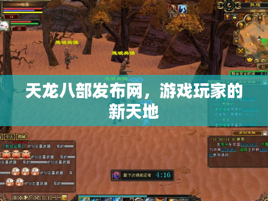 天龙八部发布网，游戏玩家的新天地
