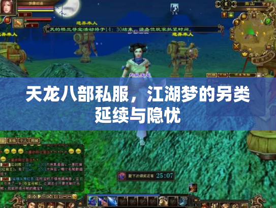 天龙八部私服，江湖梦的另类延续与隐忧