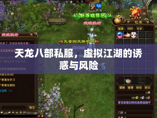 天龙八部私服，虚拟江湖的诱惑与风险