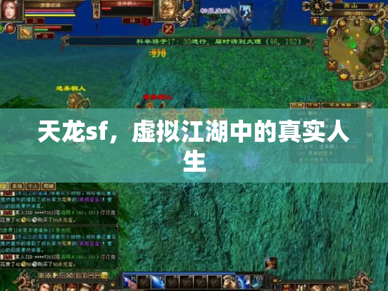 天龙sf，虚拟江湖中的真实人生