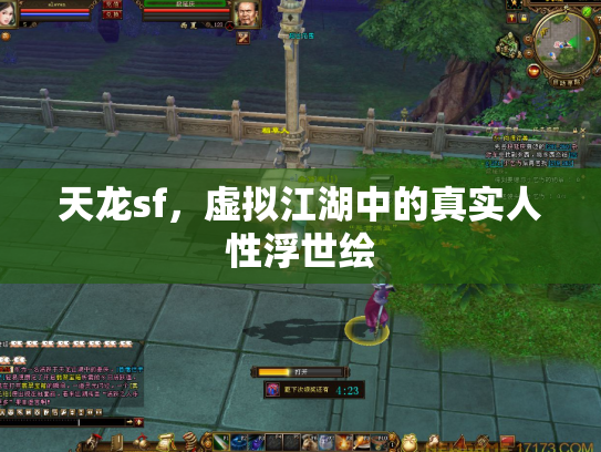 天龙sf，虚拟江湖中的真实人性浮世绘