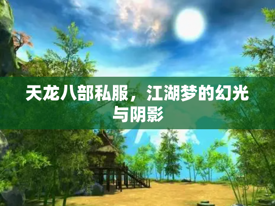 天龙八部私服，江湖梦的幻光与阴影