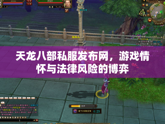天龙八部私服发布网，游戏情怀与法律风险的博弈
