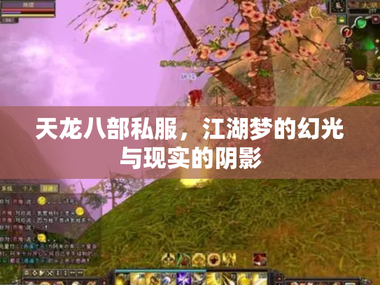 天龙八部私服，江湖梦的幻光与现实的阴影