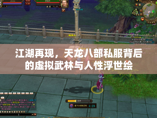 江湖再现，天龙八部私服背后的虚拟武林与人性浮世绘