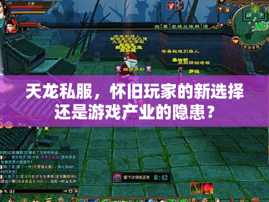 天龙私服，怀旧玩家的新选择还是游戏产业的隐患？