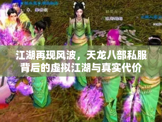 江湖再现风波，天龙八部私服背后的虚拟江湖与真实代价