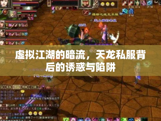 虚拟江湖的暗流，天龙私服背后的诱惑与陷阱