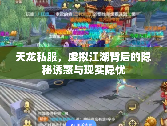 天龙私服，虚拟江湖背后的隐秘诱惑与现实隐忧
