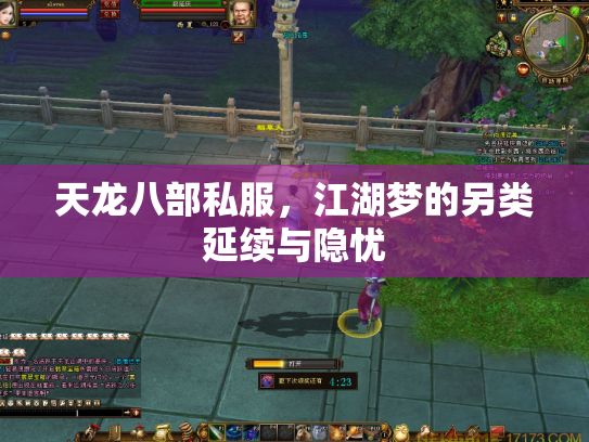 天龙八部私服，江湖梦的另类延续与隐忧