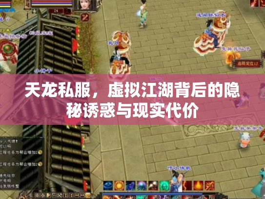 天龙私服，虚拟江湖背后的隐秘诱惑与现实代价