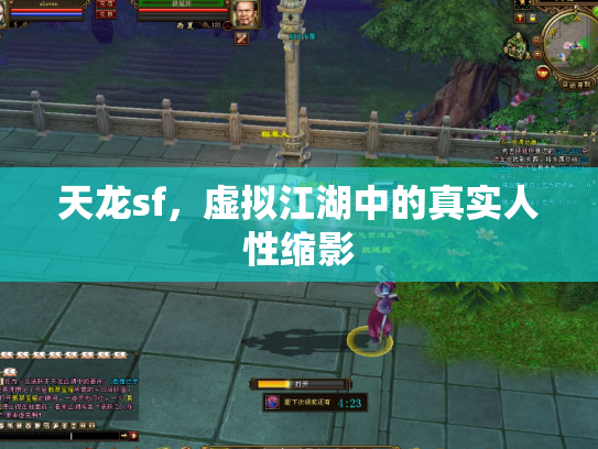 天龙sf，虚拟江湖中的真实人性缩影