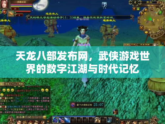 天龙八部发布网，武侠游戏世界的数字江湖与时代记忆