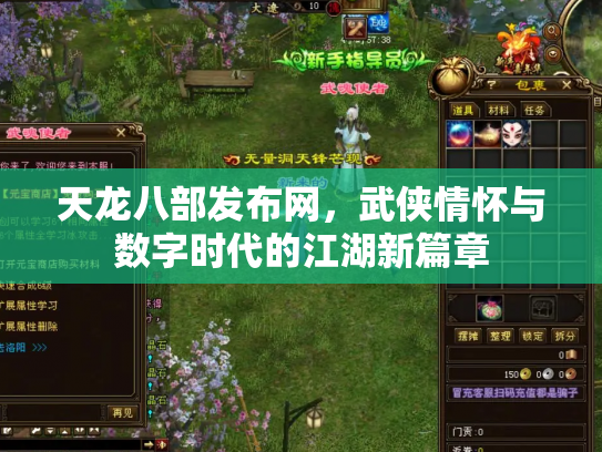 天龙八部发布网，武侠情怀与数字时代的江湖新篇章