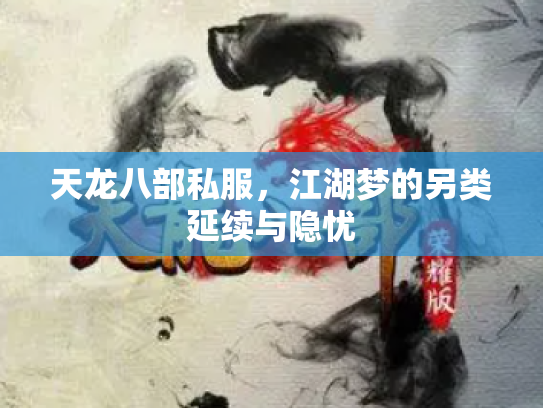 天龙八部私服，江湖梦的另类延续与隐忧