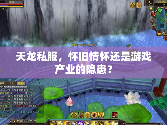 天龙私服，怀旧情怀还是游戏产业的隐患？