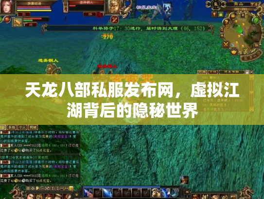天龙八部私服发布网，虚拟江湖背后的隐秘世界