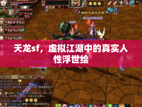 天龙sf，虚拟江湖中的真实人性浮世绘