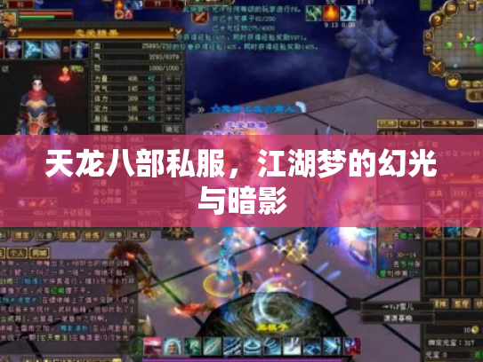 天龙八部私服，江湖梦的幻光与暗影