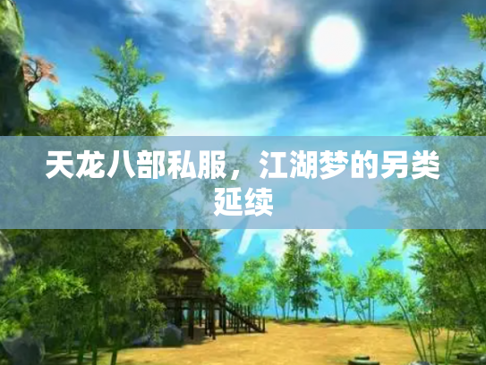 天龙八部私服，江湖梦的另类延续