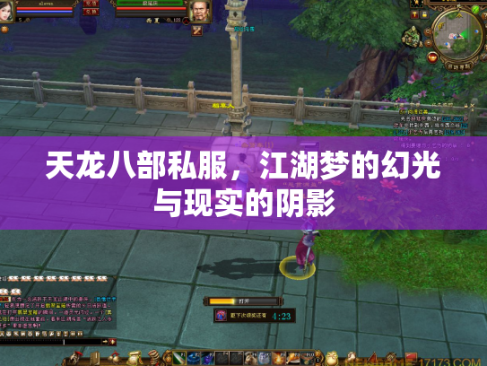 天龙八部私服，江湖梦的幻光与现实的阴影