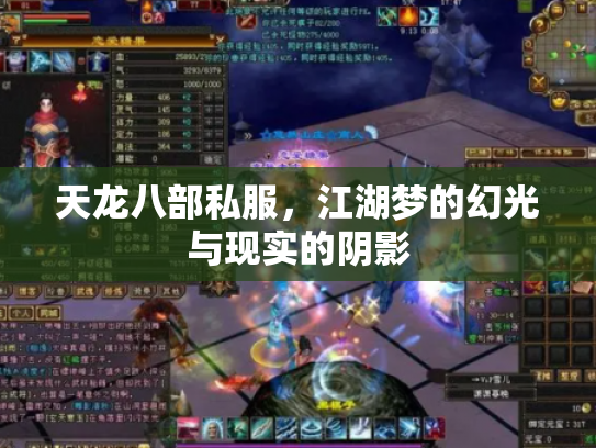 天龙八部私服，江湖梦的幻光与现实的阴影