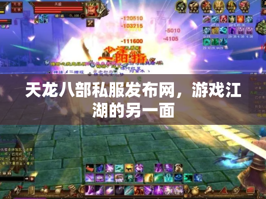 天龙八部私服发布网，游戏江湖的另一面