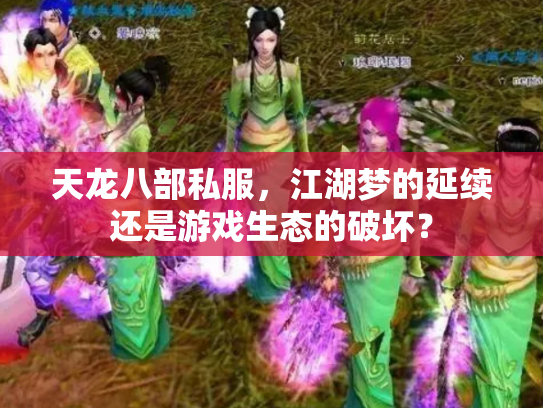 天龙八部私服，江湖梦的延续还是游戏生态的破坏？