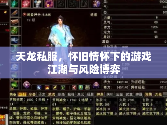 天龙私服，怀旧情怀下的游戏江湖与风险博弈
