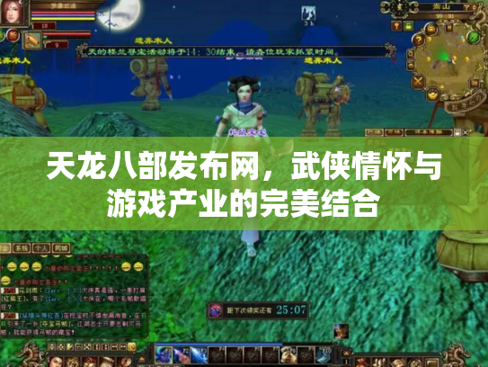 天龙八部发布网，武侠情怀与游戏产业的完美结合