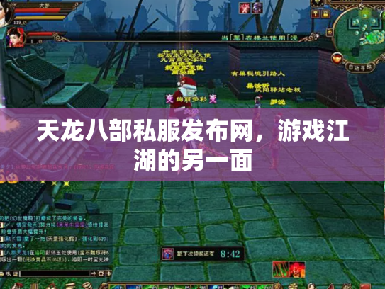 天龙八部私服发布网，游戏江湖的另一面