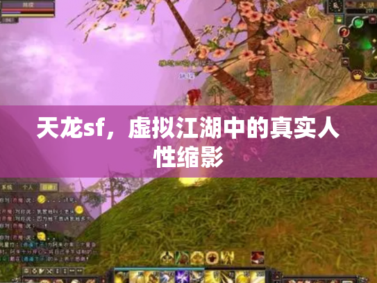 天龙sf，虚拟江湖中的真实人性缩影