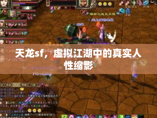 天龙sf，虚拟江湖中的真实人性缩影