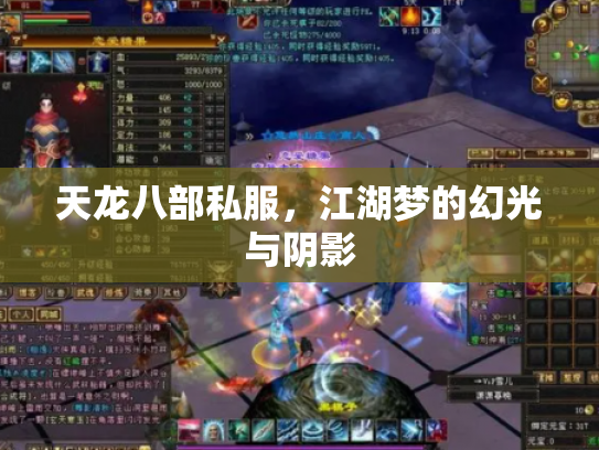 天龙八部私服，江湖梦的幻光与阴影
