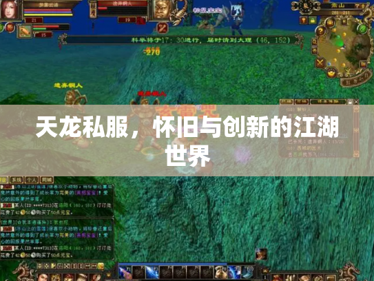 天龙私服，怀旧与创新的江湖世界