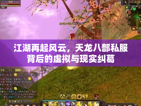 江湖再起风云，天龙八部私服背后的虚拟与现实纠葛