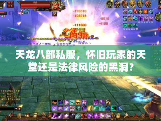 天龙八部私服，怀旧玩家的天堂还是法律风险的黑洞？