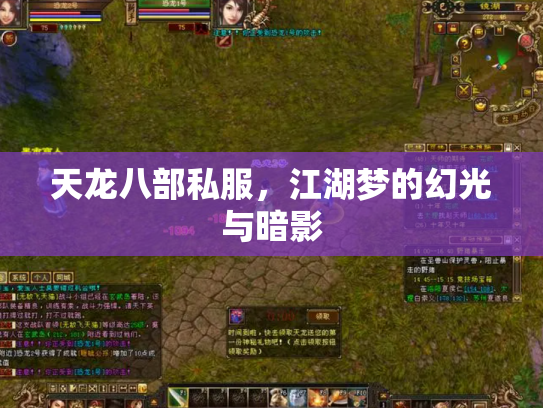天龙八部私服，江湖梦的幻光与暗影